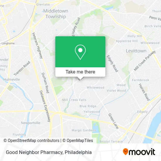 Good Neighbor Pharmacy map