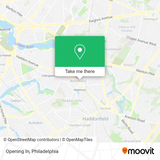 Opening In map