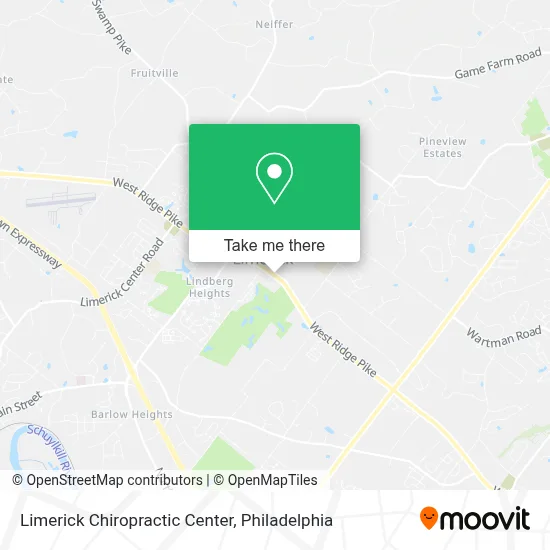 Limerick Chiropractic Center map
