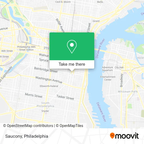 Saucony map