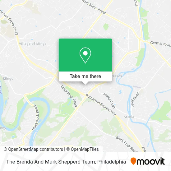 The Brenda And Mark Shepperd Team map