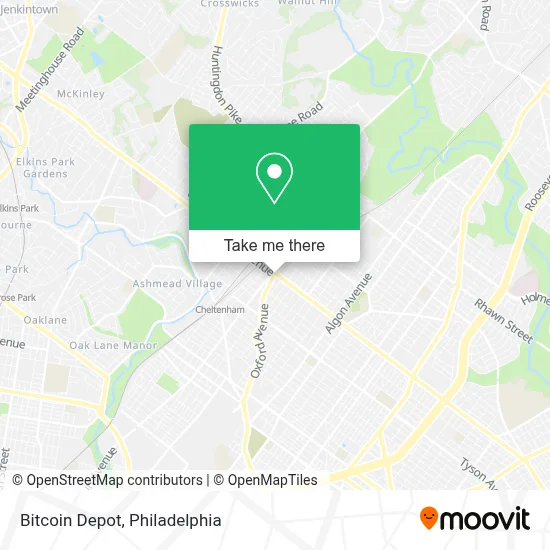 Bitcoin Depot map