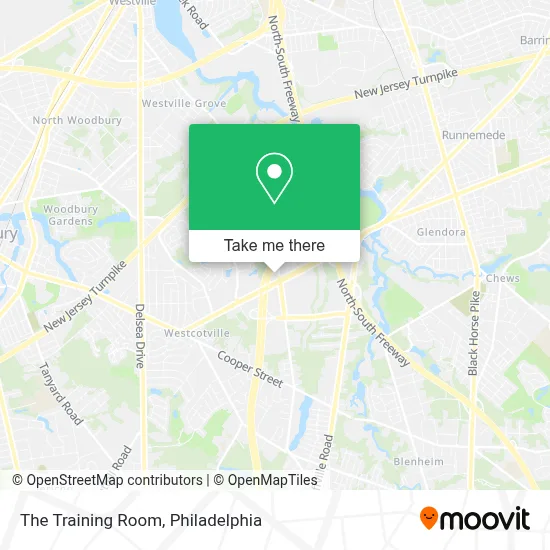 The Training Room map