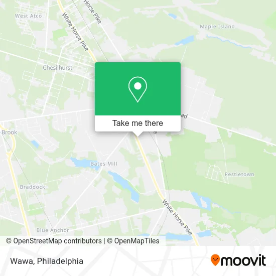 Wawa map
