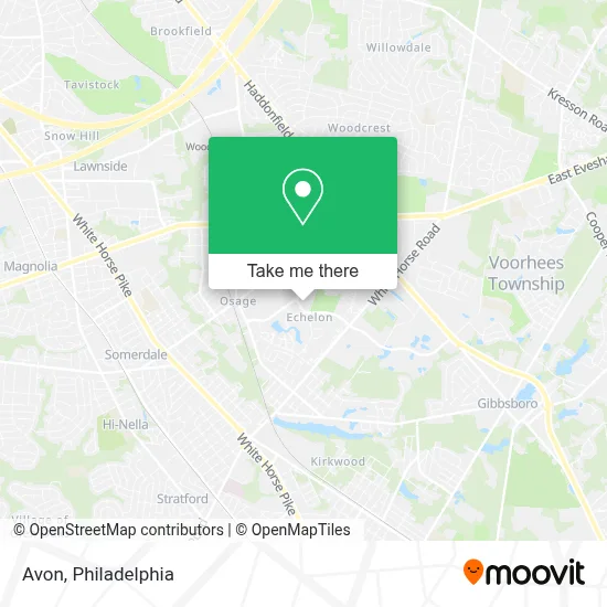 Avon map