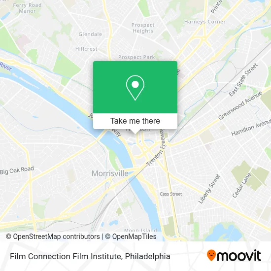 Film Connection Film Institute map