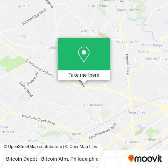 Bitcoin Depot - Bitcoin Atm map