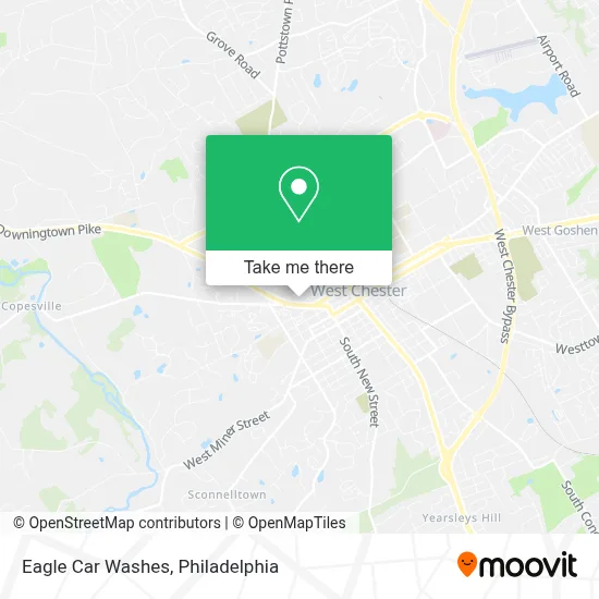 Eagle Car Washes map