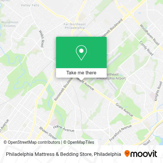 Philadelphia Mattress & Bedding Store map