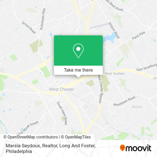Marsia Seydoux, Realtor, Long And Foster map