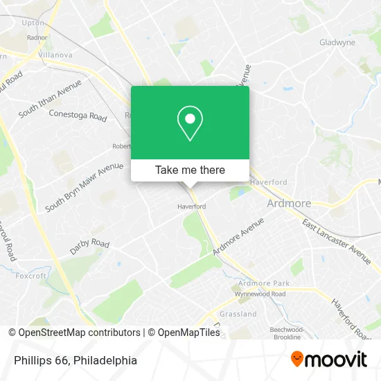 Phillips 66 map