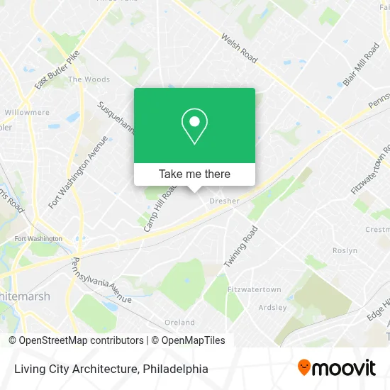 Living City Architecture map