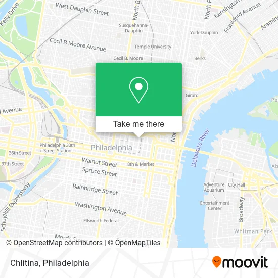 Chlitina map