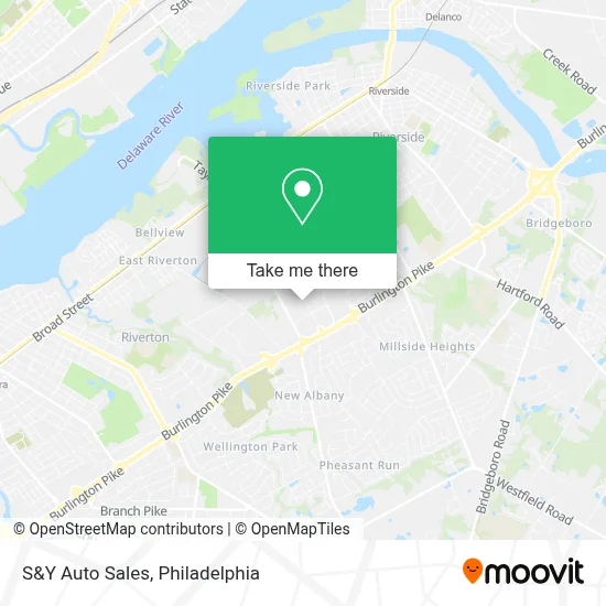 S&Y Auto Sales map