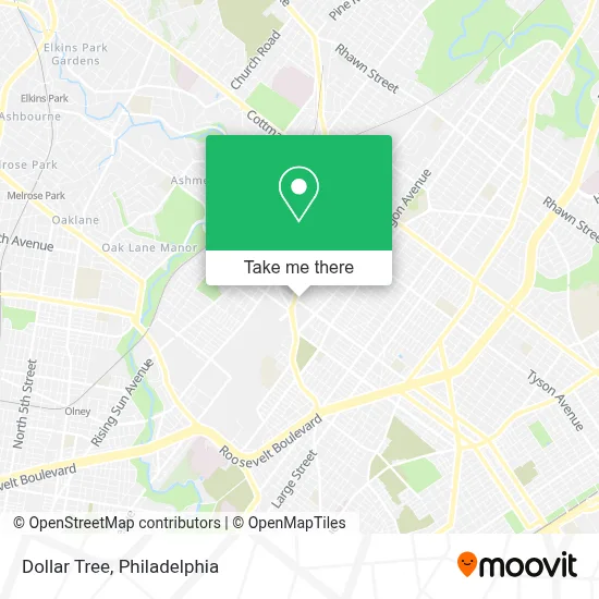 Dollar Tree map