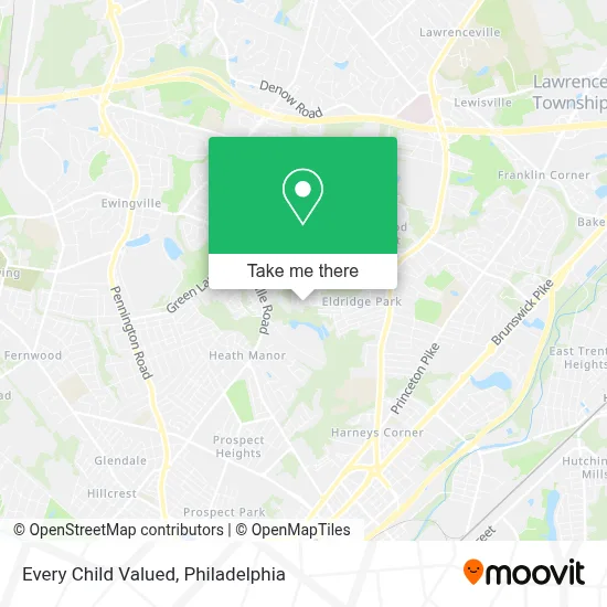 Every Child Valued map
