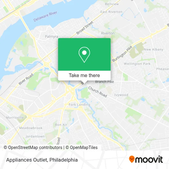 Appliances Outlet map