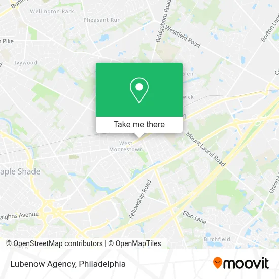Lubenow Agency map