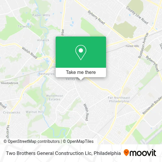 Two Brothers General Construction Llc map