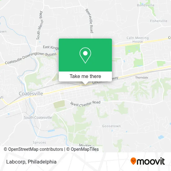 Labcorp map