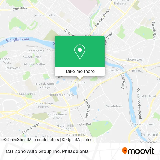 Car Zone Auto Group Inc map