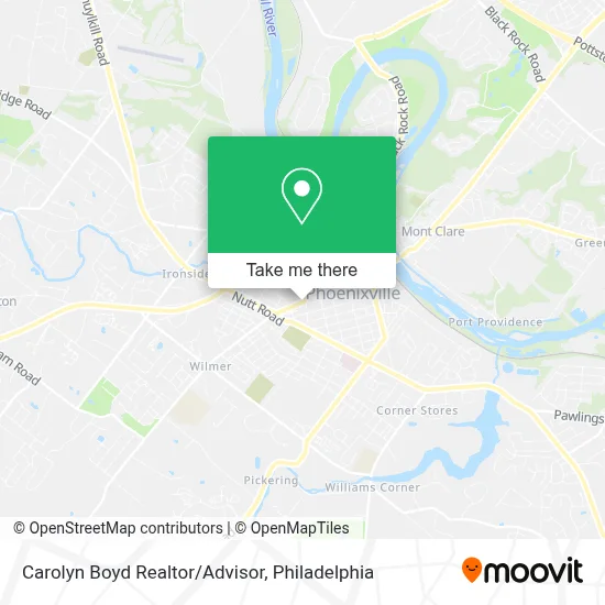 Carolyn Boyd Realtor/Advisor map