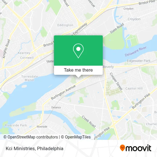 Kci Ministries map