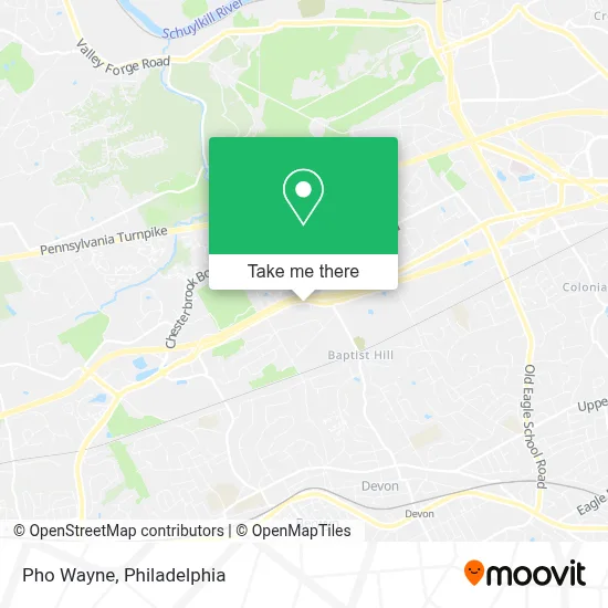 Pho Wayne map