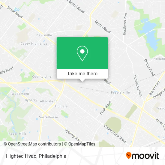 Hightec Hvac map