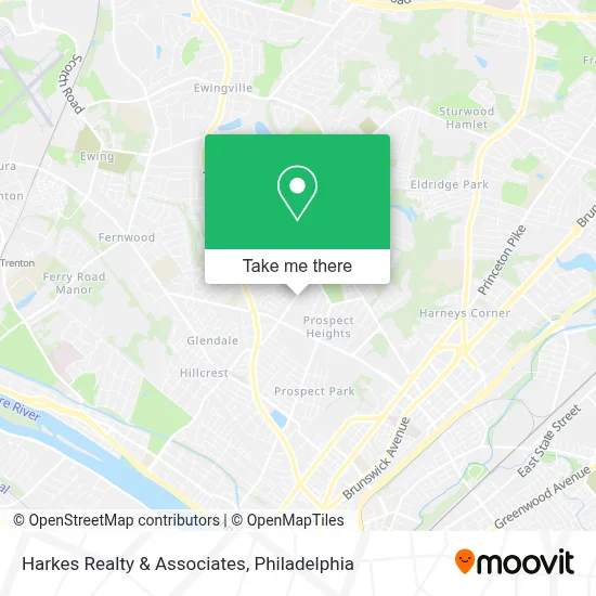 Harkes Realty & Associates map