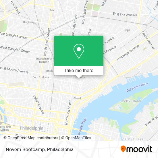 Novem Bootcamp map