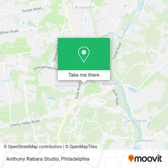 Anthony Rabara Studio map
