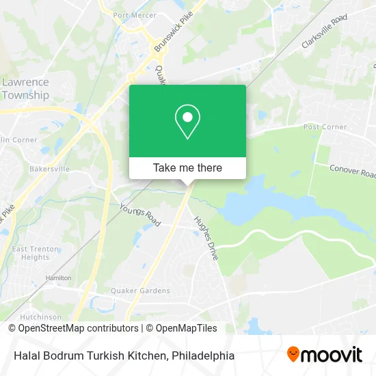 Halal Bodrum Turkish Kitchen map