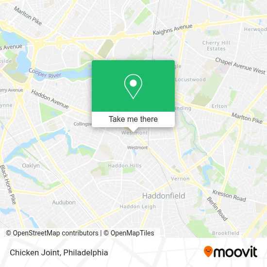 Chicken Joint map