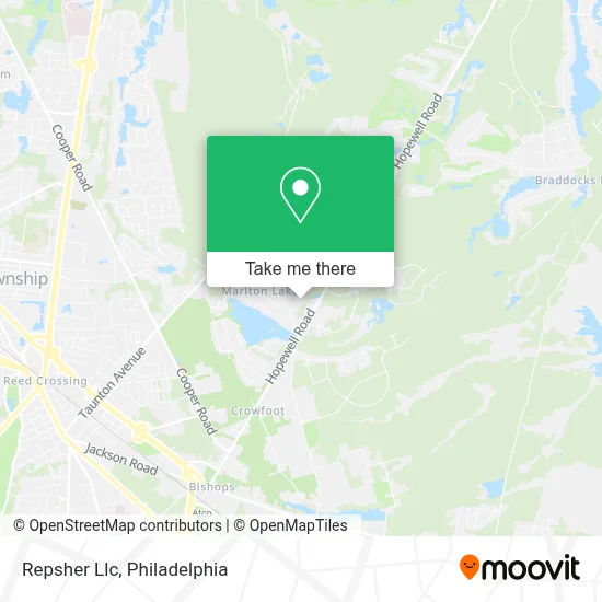 Repsher Llc map