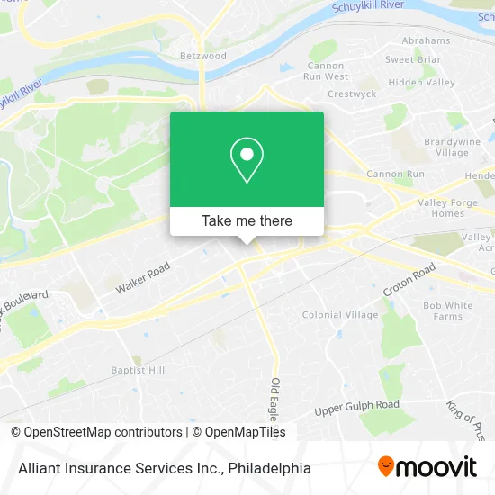 Alliant Insurance Services Inc. map