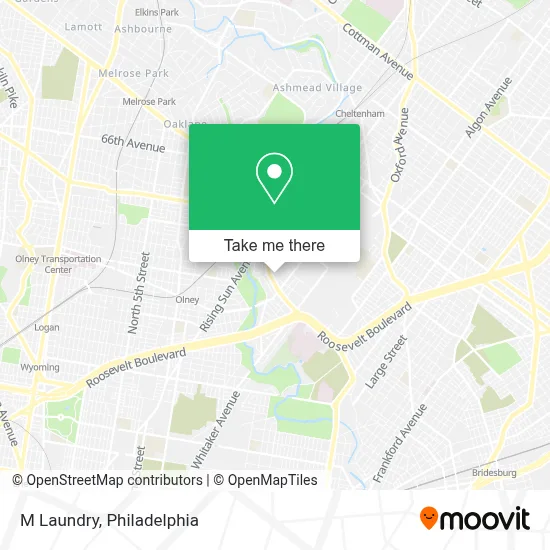 M Laundry map