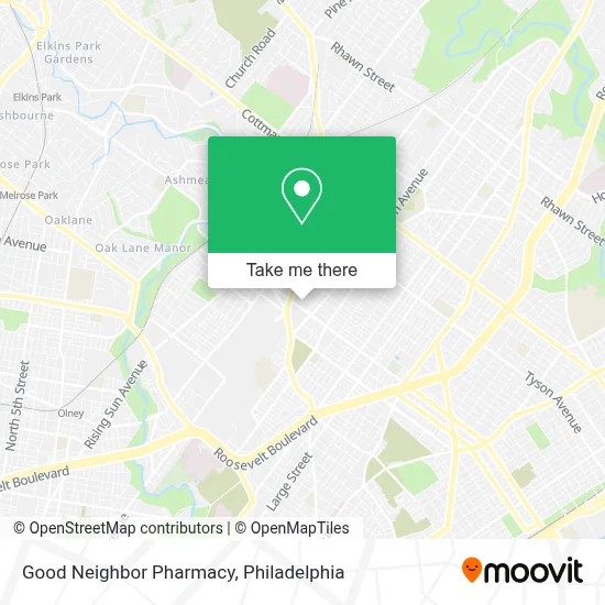 Good Neighbor Pharmacy map