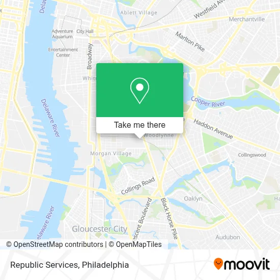 Republic Services map