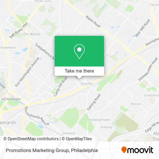 Promotions Marketing Group map