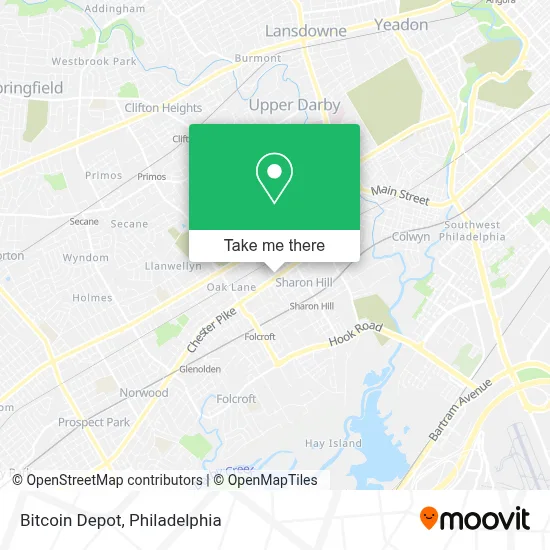 Bitcoin Depot map