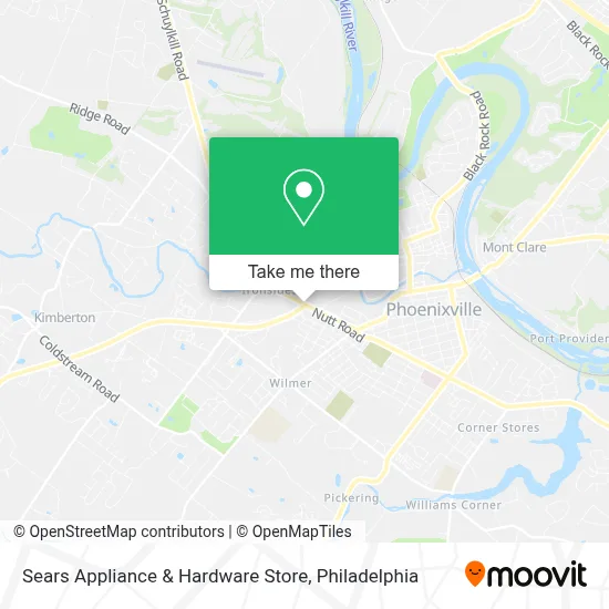 Sears Appliance & Hardware Store map