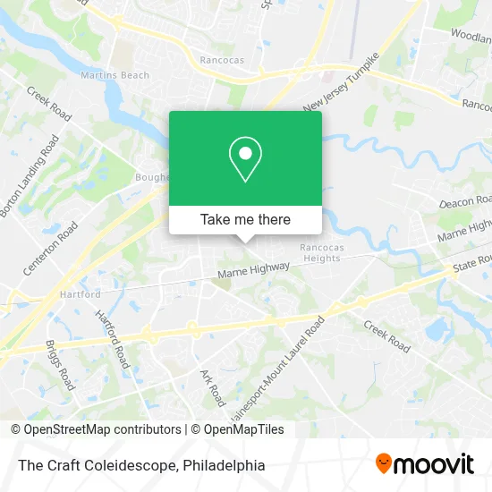 The Craft Coleidescope map