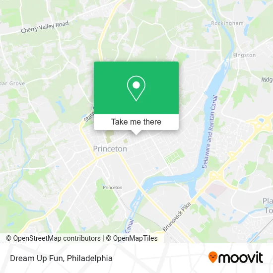 Dream Up Fun map