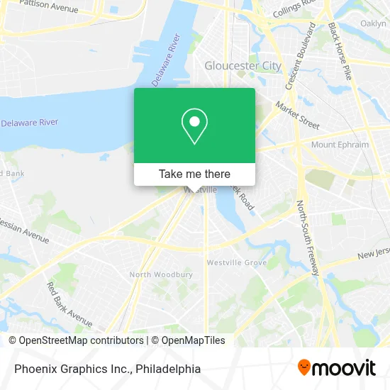 Phoenix Graphics Inc. map