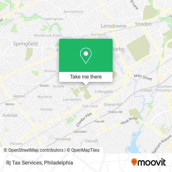 Rj Tax Services map