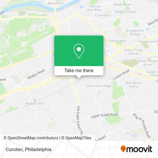 Curotec map