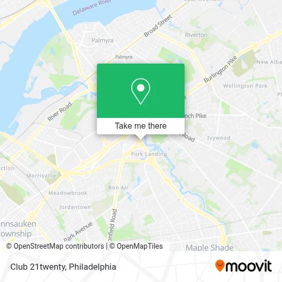 Club 21twenty map