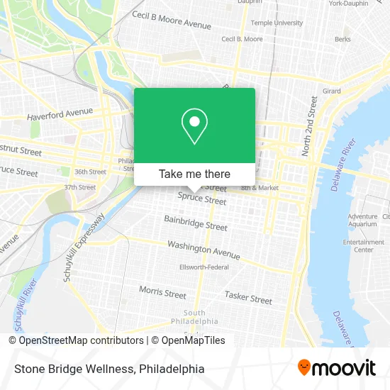 Stone Bridge Wellness map