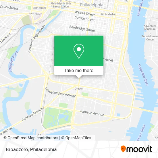 Broadzero map